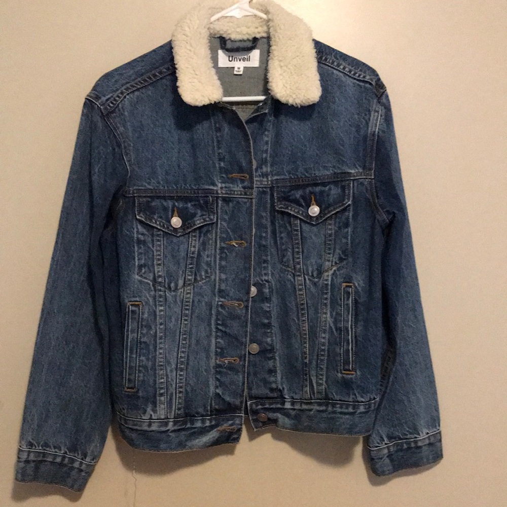 Victoria Secret Unveil jean jacket